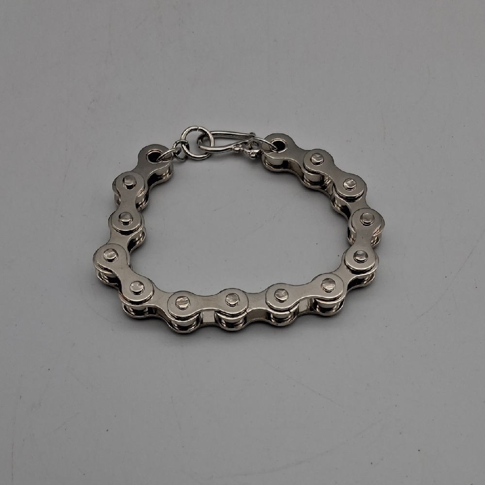 Silver Chain Link Bracelet